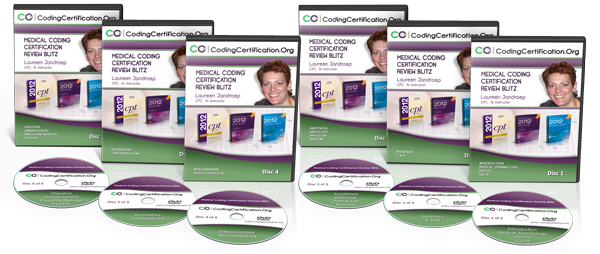 The Full DVD Set Of The Medical Coding Certification Review Blitz Videos